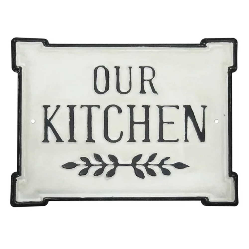 Bee & willow “our kitchen” home sign